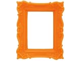 Kitchen & Housewares : Present Time Bud Aroma Orange Rubber Photo Frame