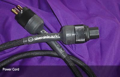 Silver Circle Audio - Basic Cord w/ Furutech Shuko Connector 8'