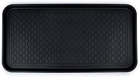 Multi-purpose Tray High Quality Boot Mat for Shoes or Pet Food Feeding, Best Home Floor Protection, 30" X 15" X 1.2"