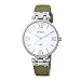 Armitron Women's 753964WTSVDG Silver-Tone NOW Dark Green Leather Strap Watch,Armitron,753964WTSVDG,B0050B3E84