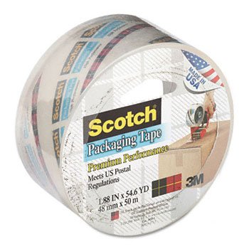 MMM3850-Scotch 3850 - 3850 Heavy Duty Packaging Tape, 2 x 55 yards, Clear