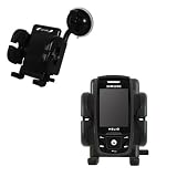Samsung Helio Drift SPH-503 Flexible Car Windshield Holder - Gomadic Brand