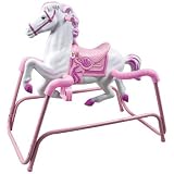 Pink Girl's Spring Rocking Horse