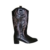 COWBOY-120 Cowboy Boots Women's Size Shoe With Pointed Toe