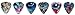 Clayton Picks Eyes Wide Open EWO/12 Guitar Picks