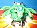 - Bakugan Season 3 Ventus Green Phosphos Metal Chrome 750G New Loose Figure...