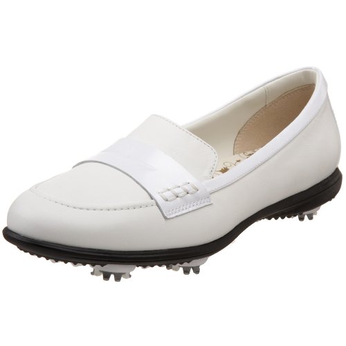 Callaway Women's Couture Moc Golf Shoe,White/White 