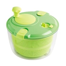 Mastrad Large Salad Spinner, Green