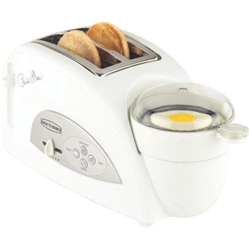 Back to Basics TEM500PDWH Paula Deen Egg-and-Muffin Toaster