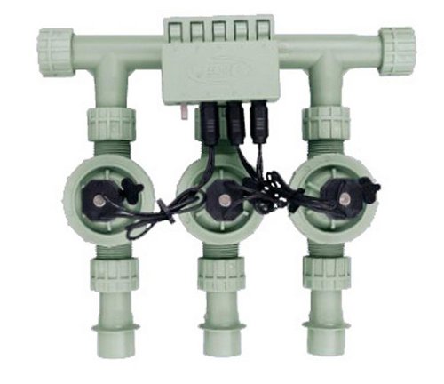 Buy Orbit Sprinkler System 3-Valve Pre-Assembled Manifold with 3/4-Inch  & 1-Inch  Pipe Adapters #91107 online at Discounted New and Used prices. Delivered to your door with Off-The-Bookshelf.