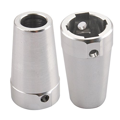 SkyQ RC Aluminum Rear Cup Axle Lockout for AXIAL SCX10 AX10 AX80020 Upgrade Parts 2pcs