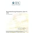 Renewable Energy Perspective: April 17, 2009 Sam Jaffe and Nadav Enbar