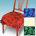 CHAIR SEAT COVER CREAM