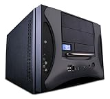 Apevia X-QPACK2 X-QPACK2-NW-BK/500 - Desktop - micro ATX - power supply 500 Watt - black - USB/FireWire/Audio