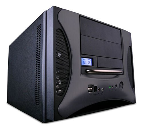 Apevia X-QPACK2 X-QPACK2-NW-BK/500 - Desktop - micro ATX - power supply 500 Watt - black - USB/FireWire/Audio