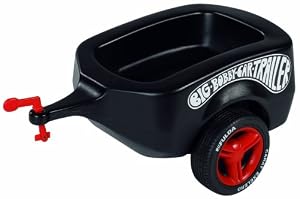 BIG 56274 - Bobby-Car Anhänger Fulda, schwarz