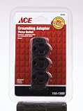 Ace Three Outlet Grounding Adapter (FA-35101B)