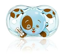 RaZbaby Keep-it-Kleen Pacifier - Percy Puppy