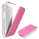 Accessory Master - Housse étui coque cuir Pour Samsung wave 2 S8530 - Couleur Rose- Fushia