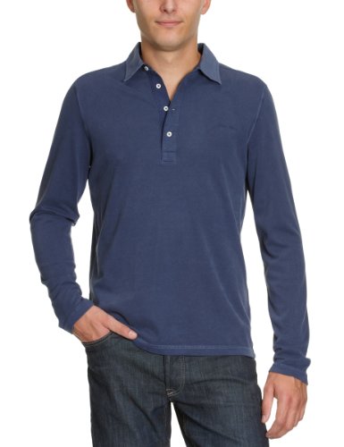Marc O\'Polo Herren Shirt/ Poloshirt W27 2236 53026, Gr. 46 (S), Blau (cold ocean 815) Preisvergleich