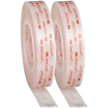 3M Dual Lock Reclosable Fastener TB3560 250/250 Clear, 1 in x 10 ft (Pack of 1)