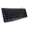 Logitech Compact Keyboard K300 Tastatur USB schnurgebunden schwarz (deutsches Tastaturlayout, QWERTZ)
