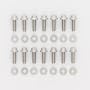 ARP 4007504 12-Point Style Valve Cover Bolts, Polished Stainless Steel, Package Of 14, For Select Cast Aluminum Covers