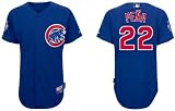 Carlos Pena Jerseys Chicago Cubs #22 Carlos Pena Blue Jerseys (XXXL/56)
