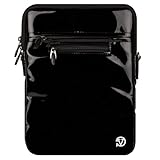 VG Hydei Edition Black Patent Leather Sleeve Carrying Case Cover for Motorola Droid Xyboard / Motorola Xyboard / Motorola Xoom Familiy Edition / Motorola Xoom 10.1 inch Tablets