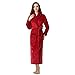 Richie House Women's Plush Soft Warm Fleece Bathrobe RH1591-C-M