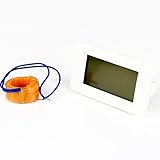 Ac　デジタル LCD　80-300V　 0-99.9A　バックライト表示 電圧計 電流計