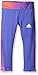 adidas Little Girls' Performance Tight Legging, Purple, 6