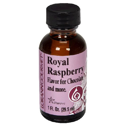 LorAnn Oil-Soluble Flavors for Chocolate, Royal Raspberry Oil, 1-Ounce Bottles (Pack of 4) by LorAnn Oils