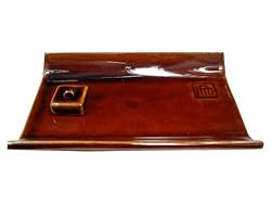 Nippon Kodo - YUKARI - Ceramic Incense Plate - Brown