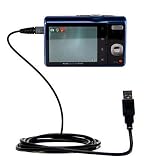 Classic Straight USB Cable for the Kodak EasyShare M340 with Power Hot Sync and Charge capabilities - uses Gomadic TipExchange Technology
