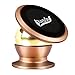 Magnetic Phone Mount, Anson Universal Car Cell Phone Dash Mount Holder [360 Rotation] for IPhone 5/5S/6S plus, Samsung Galaxy S6 S7 Smartphone (Pink&Gold)