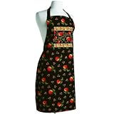 April Cornell Apple Black Apron