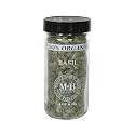 Morton & Bassett Organic Basil, .4-Ounce Jars (Pack of 3)