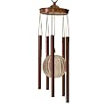 Scribble Elegant Copper Solar Wind-Chime
