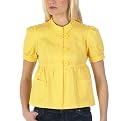 Juniors' Xhilaration® Short-Sleeve Stand-Up Collar Swing Jacket - Yellow