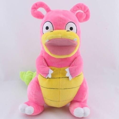 Fatflyshop - Large Pokemon Slowbro Anime Animals Plush Plushies Stuffed Doll Toy 12"