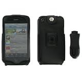 Apple iPhone 3G Black Neoprene Case Cover with Removable Belt Clip (iPhone NOT Included)