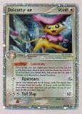 2006 Pokemon EX Crystal Guardians Holo Delcatty ex #91/100