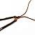 Real Spark Ring Loop Pendant Three Layer Cords Beads Frend Gift Adjustable Necklace