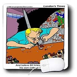 Londons Times Funny Music Cartoons - Cottage Industry - Mouse Pads
