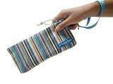 C4L & WS Laguna Beach Stripes 2007 version of CHIBI TESAGE Cases, Style 4, Cotton, Cosmetic, Pen Case, Nintendo DS, Palm Pouch