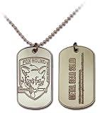 Metal Gear Solid Fox Hound Dog Tag NecklaceIMAGE