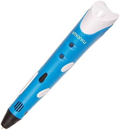 3d Stereoscopic Printing Pen - For 3d Doodling + Arts + Crafts Printing (Blue)