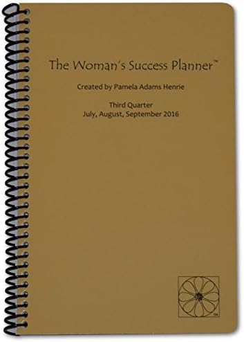 Woman's Success Planner - Spiral Day Planner: Jul to Sep 2016
