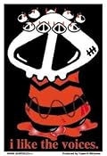 Agorables - I Like the Voices - Sticker / Decal
